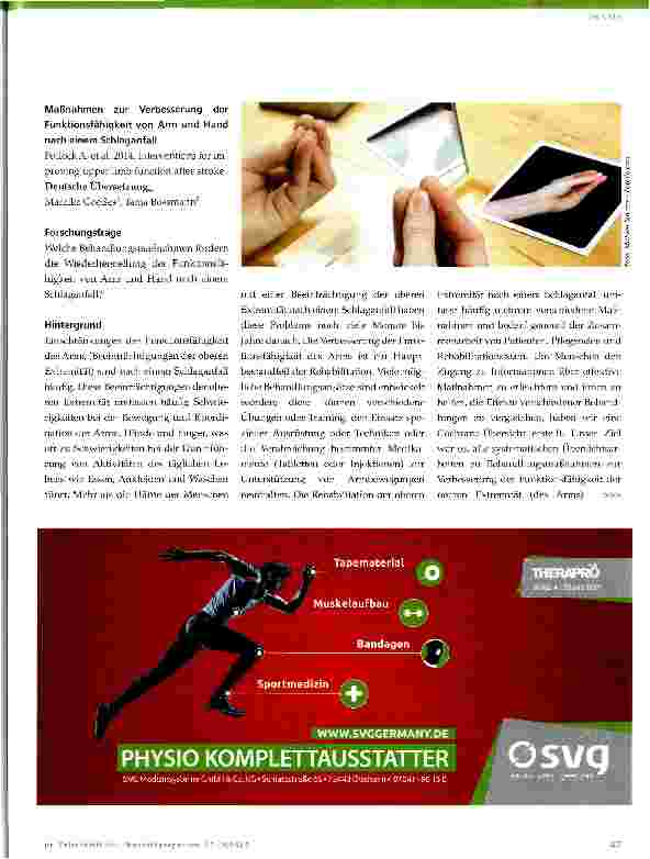 Vorschauseite 3: Cochrane-Update 1 2015 Neues aus der Cochrane Library