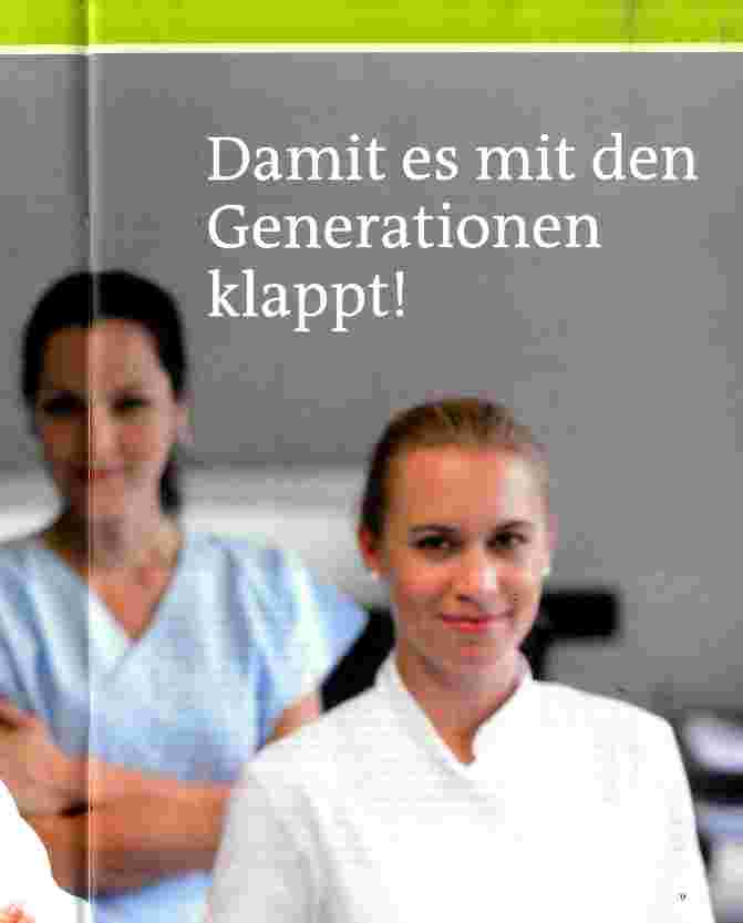 Vorschauseite 1: Damit es mit den Generationen klappt!