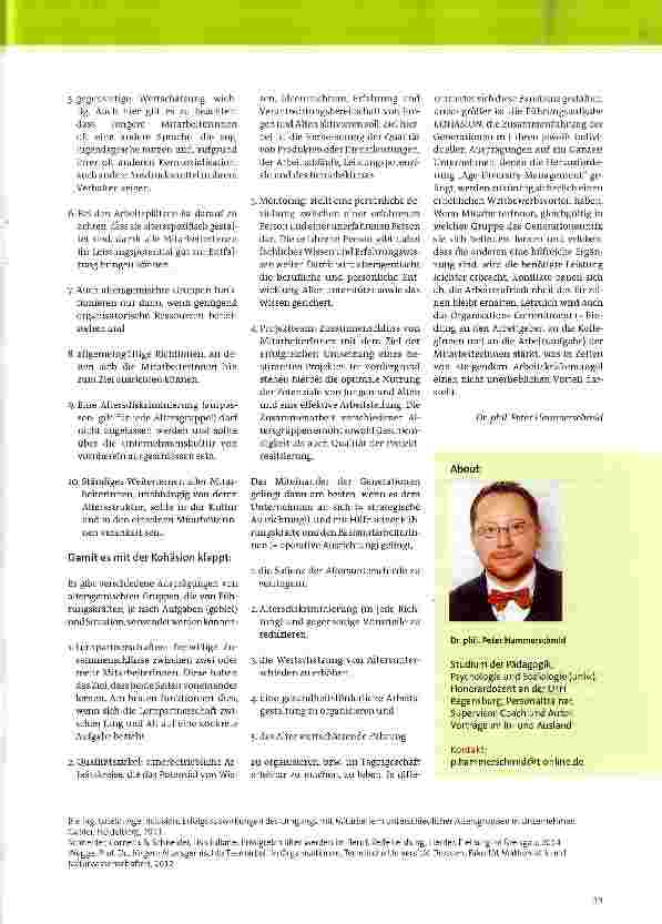 Vorschauseite 5: Damit es mit den Generationen klappt!