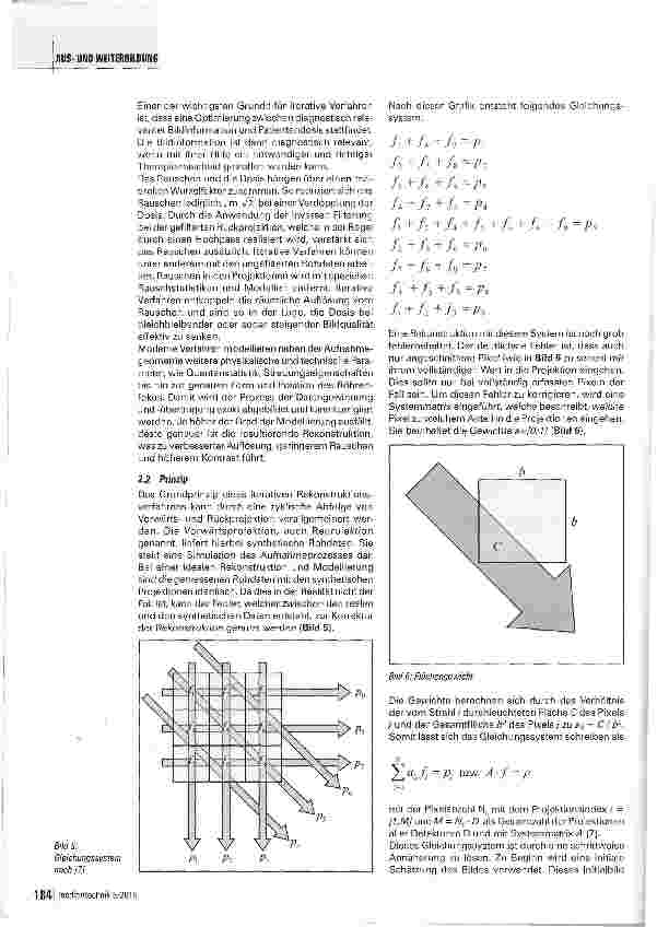 Vorschauseite 3: Experimenteller Computertomo graph für Lehre und Forschung Teil 8: aterative Rekonstruktionsverfahren zur Dosisminimierung