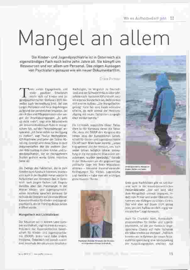 Vorschauseite 1: Mangel an allem