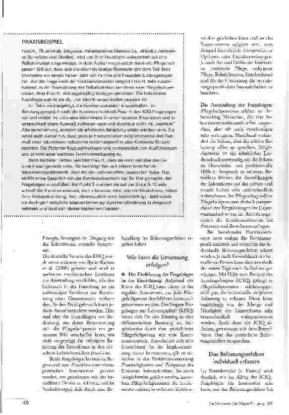 Vorschauseite 3: HARN INKONTINENZ: WIE HOCH IST DIE BELASTUNG?