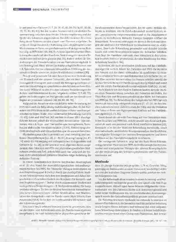 Vorschauseite 2: Manuelle Therapie und gezielte Übungstherapie bei einer jungen Sportlerin mit patellofemoralen Schmerzen