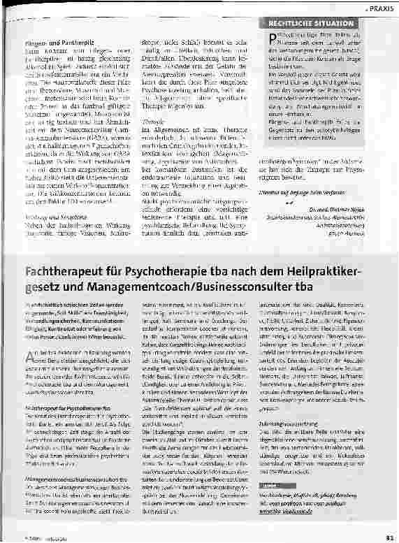 Vorschauseite 4: Intoxikationen mit Naturdrogen