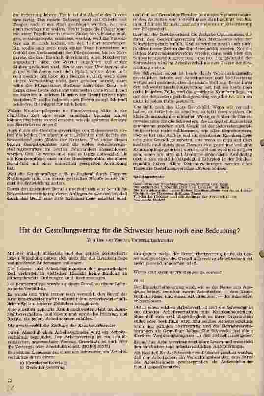 Vorschauseite 3: Der Schwestergestellungsvertrag in Vergangenheit und Gegenwart