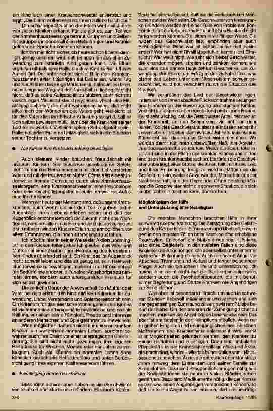 Vorschauseite 3: Die Situation der Angehörigen