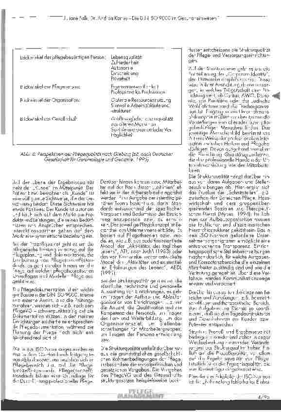 Vorschauseite 6: Die DIN ISO 9000 im Gesundheitswesen