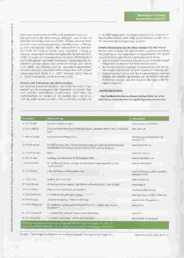 Vorschauseite 2: Nutzerfreundliche Studienzusammenfassung Schwierigkeiten kognitiver, neuromuskuloskeletaler und motorischer Fähigkeiten im Bereich schulischer Funktionen in Verbindung mit geringe…