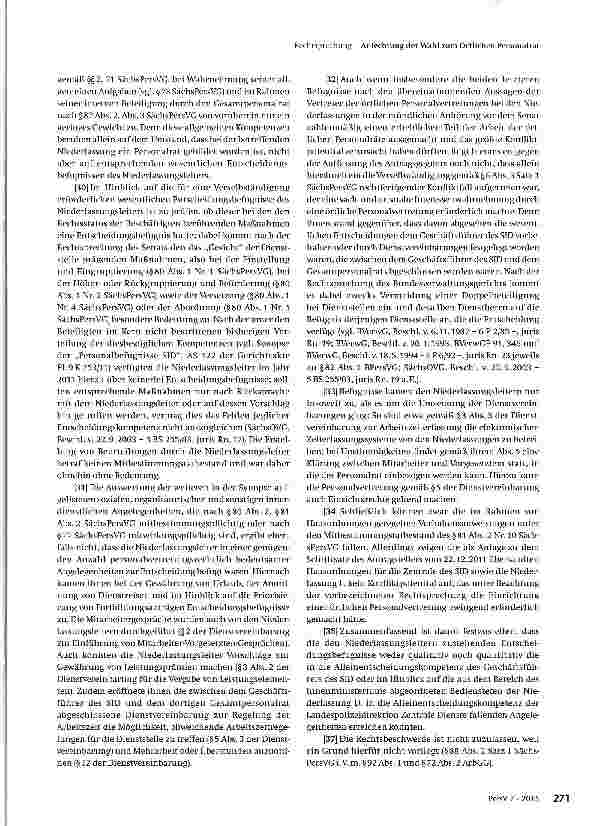 Vorschauseite 6: Anfechtung der Wahl zum Örtlichen Personalrat