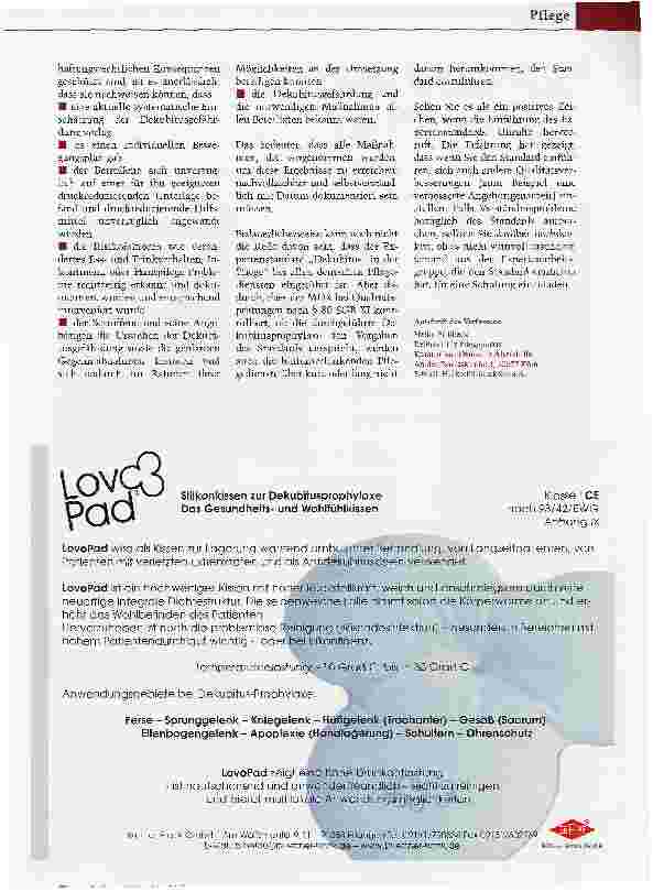 Vorschauseite 4: Dekubitusprophylaxe in sieben Schritten