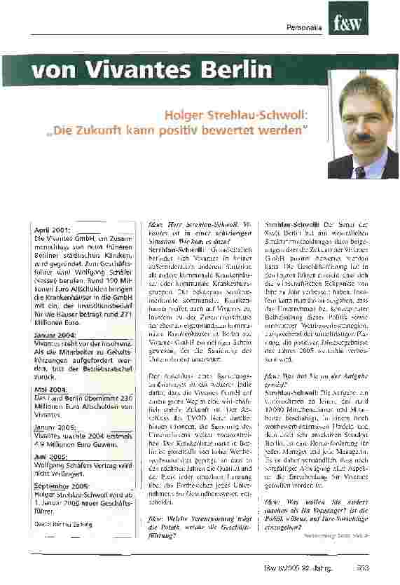 Vorschauseite 2: Wechsel an der Spitze