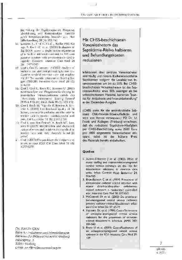 Vorschauseite 6: UMGANG MIT FEHLERN IN DERINTENSIVMEDIZIN - FEHLERKULTUR. DAS KONZEPT VON AACHEN