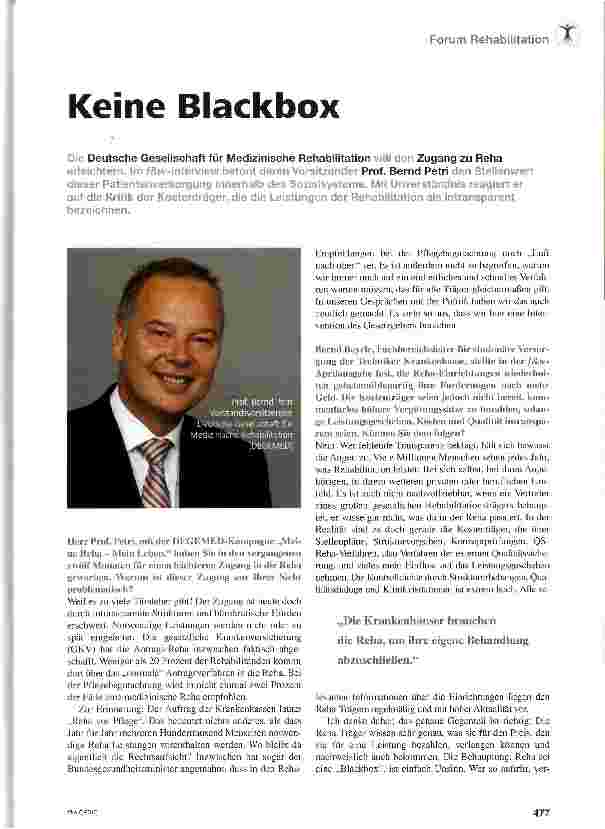 Vorschauseite 1: Keine Blackbox