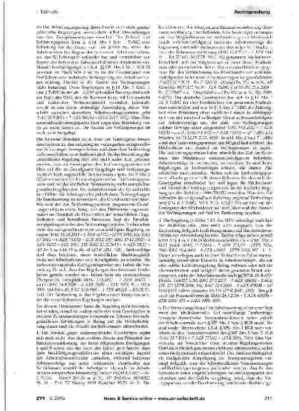 Vorschauseite 3: Sachgrundlose Befristung aufgrund Tarif-vertrages TzBfG §14 Abs. 2; MTV E.ON Service GmbH vom 1.3.2012 Ziff. 2.3.1