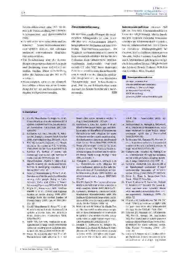 Vorschauseite 5: Interventionelle Schlaganfalltherapie