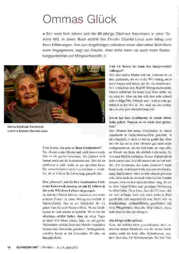 Vorschauseite 1: Ommas Glück