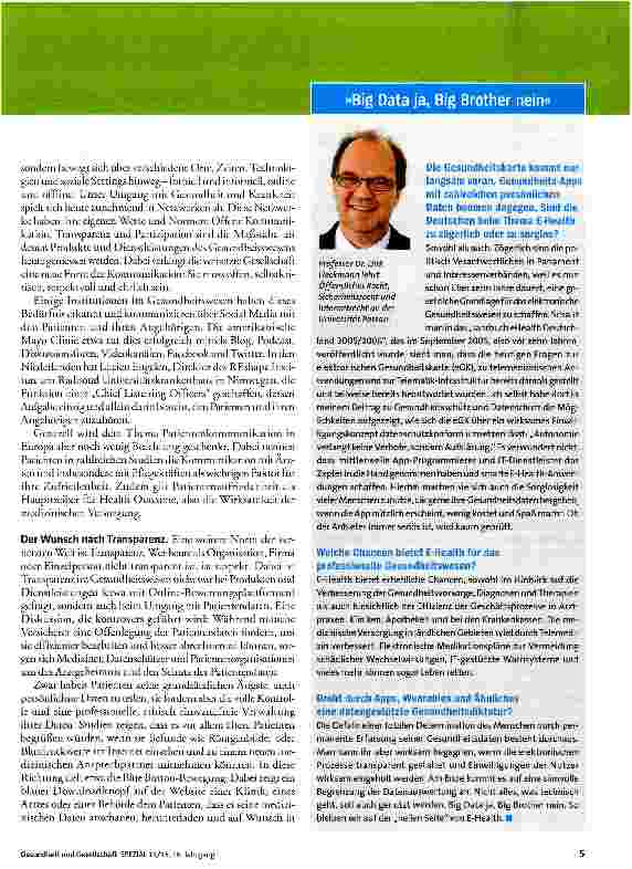 Vorschauseite 2: Generation ePatient