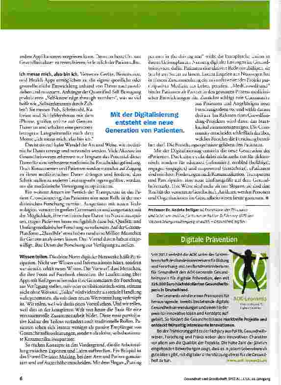 Vorschauseite 3: Generation ePatient