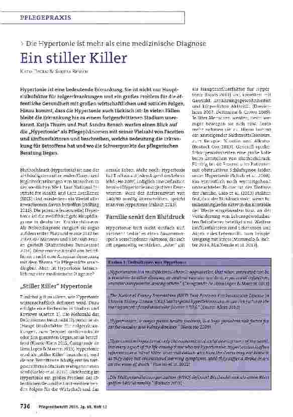 Vorschauseite 1: Ein stiller Killer