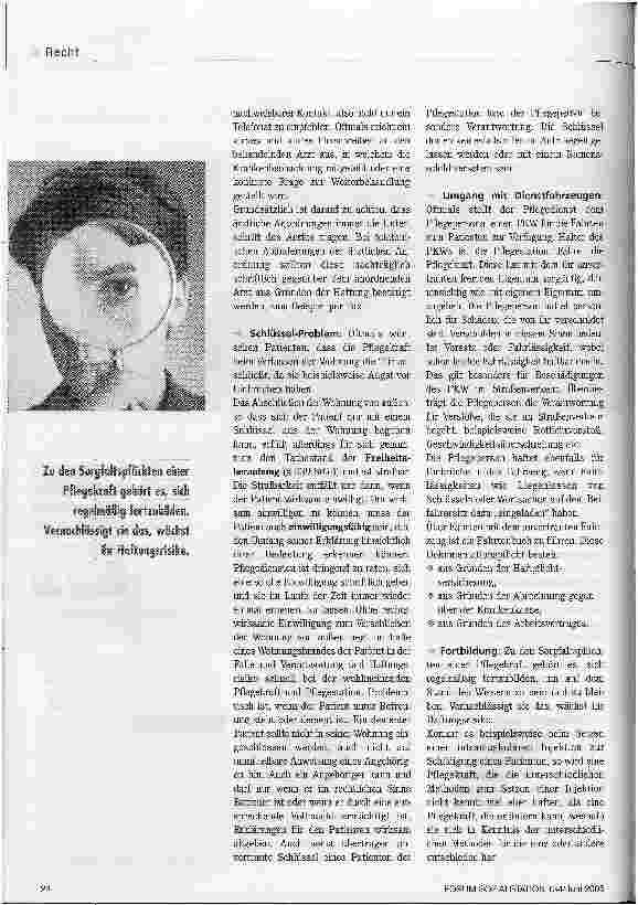 Vorschauseite 3: Ohne Sorgfalt kann es teuer werden