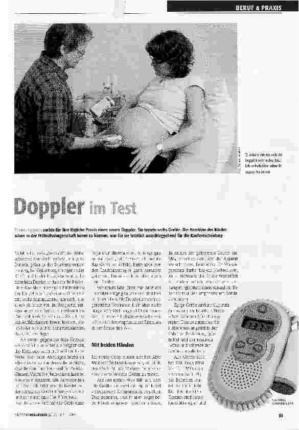 Vorschauseite 1: Doppler im Test