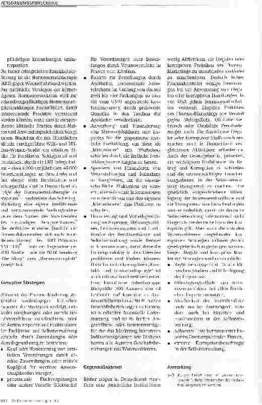 Vorschauseite 3: Forschungsund Innovations defizite der Pharmaindustrie
