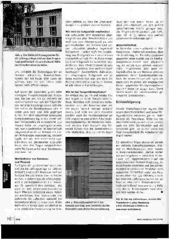 Vorschauseite 3: Die Energiekosten sind niedriger als errechnet