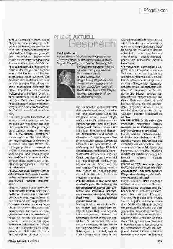 Vorschauseite 2: Pflegediagnosen sind die Zukunft