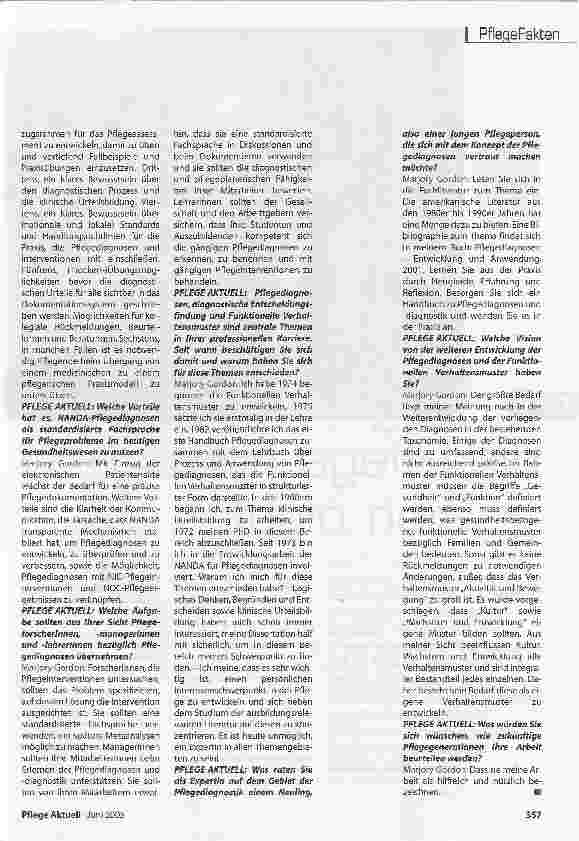 Vorschauseite 4: Pflegediagnosen sind die Zukunft