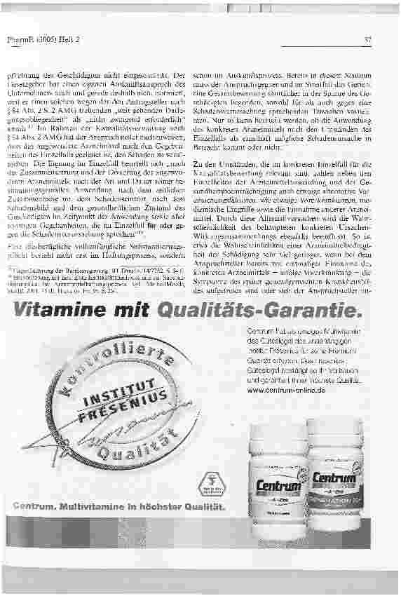 Vorschauseite 3: Die Auskunftspflicht des pharmazeutischen Unternehmers nach § 84a Abs. 1 AMG