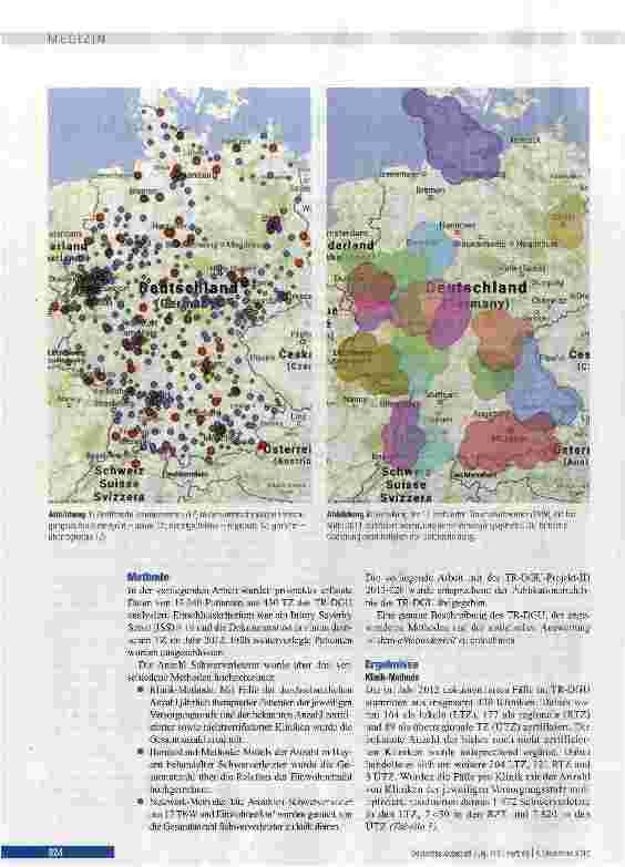 Vorschauseite 2: Anzahl der Schwerverletzten in Deutschland