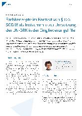 Vorschauseite 1: Fachkonzepte im Kontext von § 125 SGB IX als Instrumente zur Umsetzung der UN-BRK in der Eingliederungshilfe