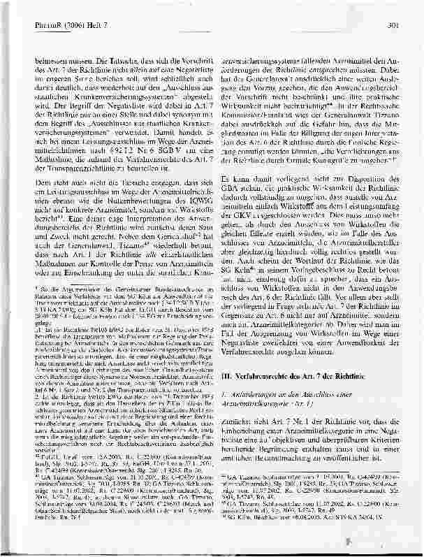 Vorschauseite 5: Zur Vereinbarkeit des Verfahrens der Nutzenbewertung nach § 35b SGB V mit der Transparenzrichtlinie