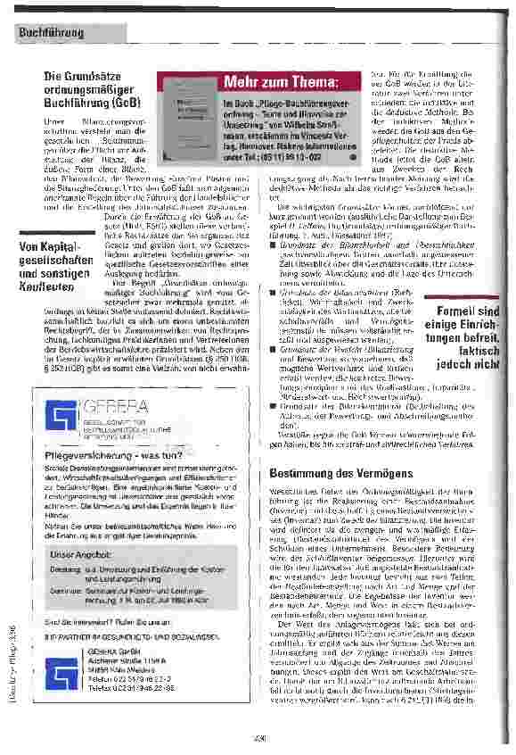 Vorschauseite 4: Bestandsaufnahme Grundlagen der kaufmännischen Buchführung