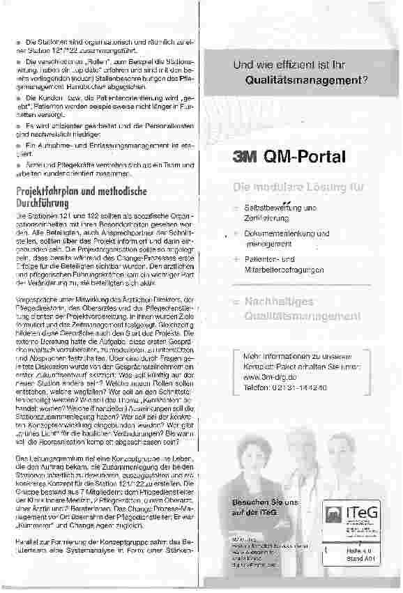 Vorschauseite 2: Umsetzung eines Reorganisationsprojekts der Universitätsklinikum Gießen und Marburg GmbH