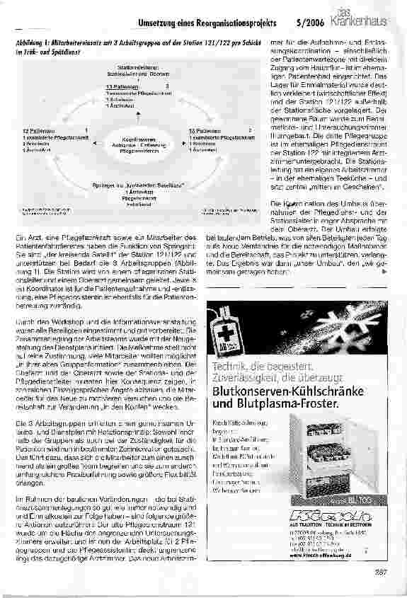 Vorschauseite 4: Umsetzung eines Reorganisationsprojekts der Universitätsklinikum Gießen und Marburg GmbH