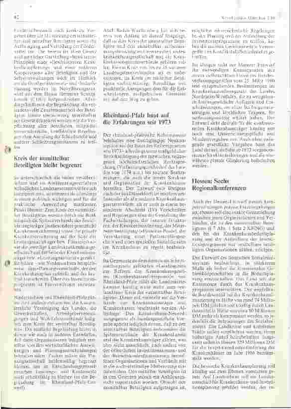Vorschauseite 2: Krankenhausfinanzierung: Die Anschlußgesetzgebung gewinnt an Konturen Wettlauf der Länder bei der Neufassung des Landesrechtes