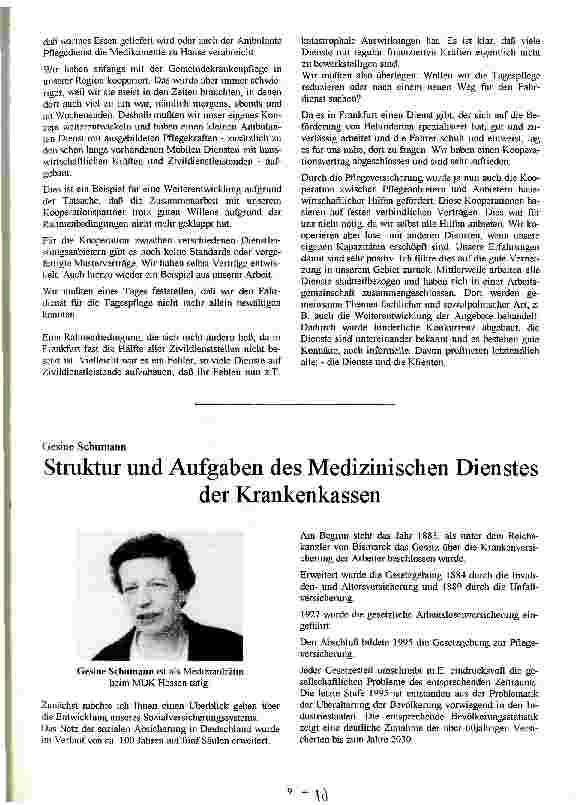 Vorschauseite 4: Kundenorientierte Angebote trotz leerer Kassen? Chancen und Möglichkeiten von Vernetzung und Kooperation