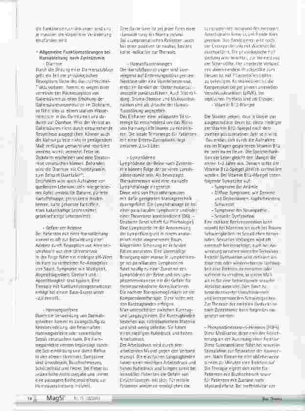 Vorschauseite 3: Nachsorge einer Harnableitung nach Zystektomie