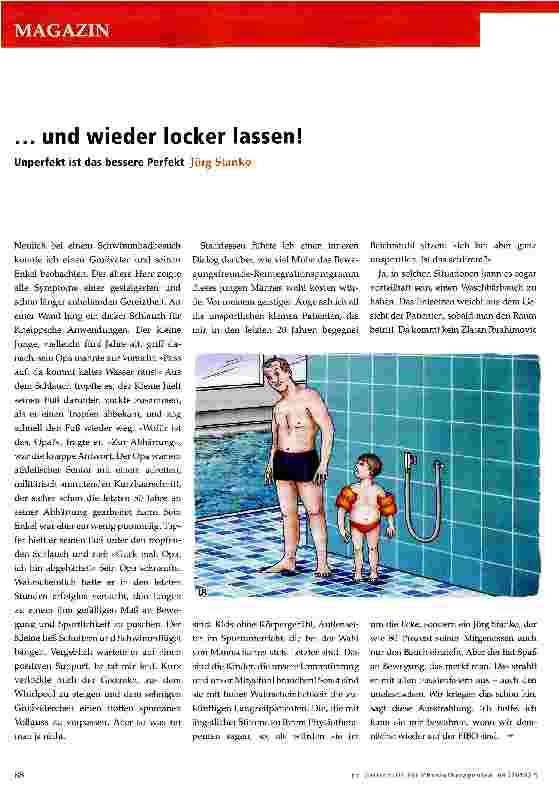 Vorschauseite 1: ... und wieder locker lassen!