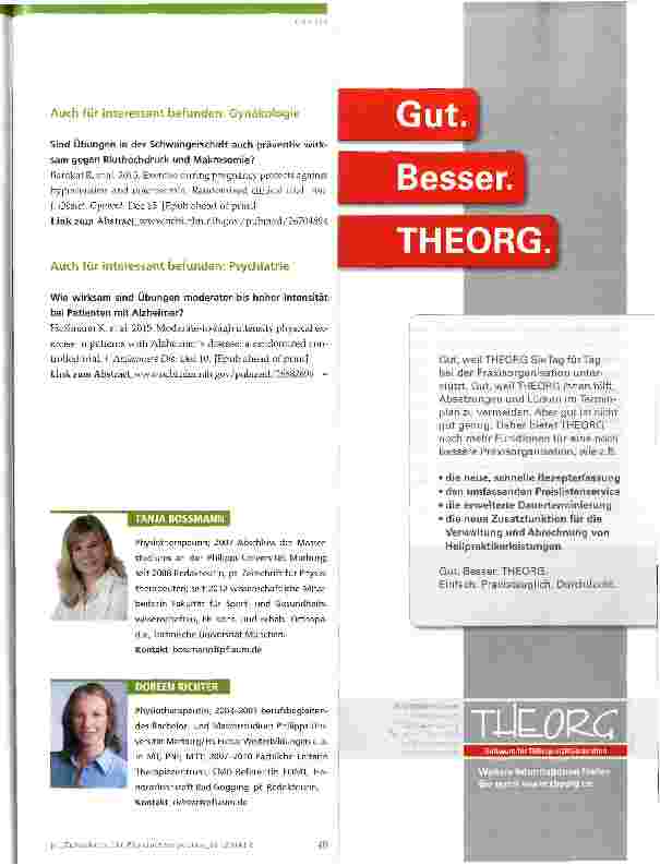 Vorschauseite 6: Evidenz-Update 2_2016