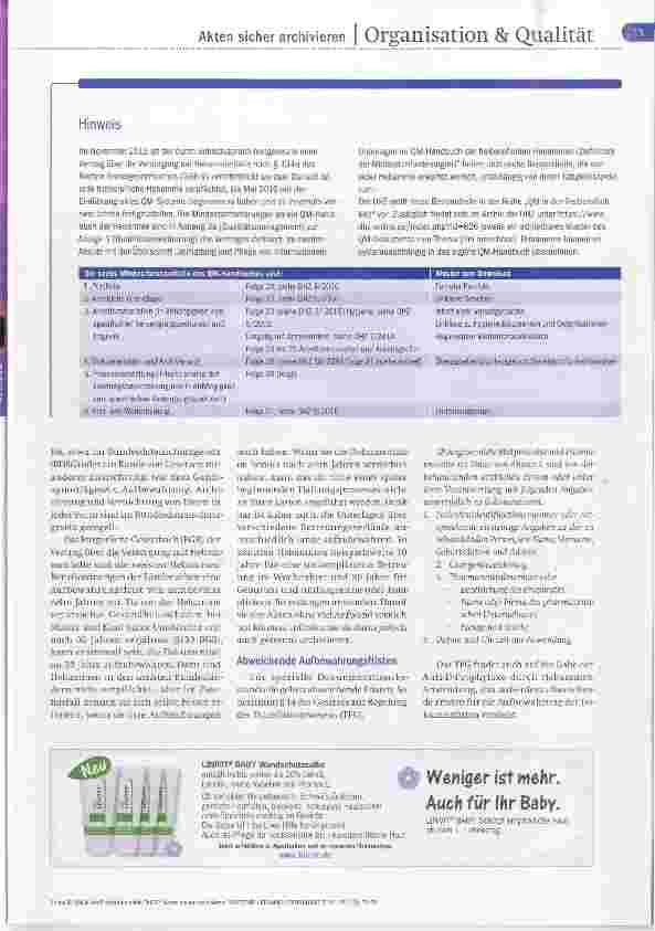 Vorschauseite 2: Akten sicher archivieren