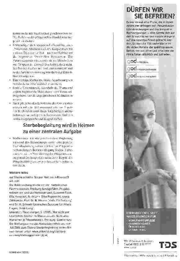 Vorschauseite 3: Sterben im Heim
