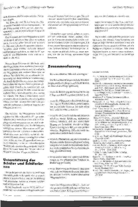 Vorschauseite 4: Sexualität in der Pflegeausbildung - ein Thema?