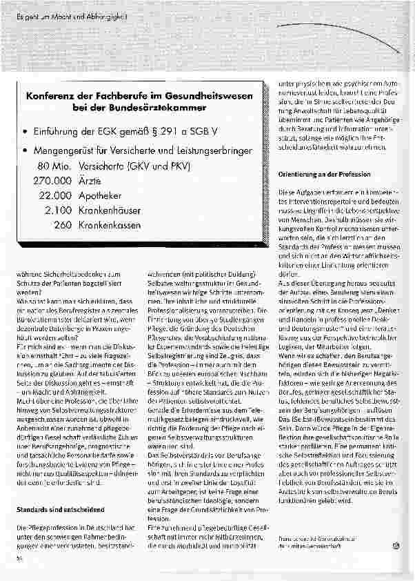 Vorschauseite 3: Es geht um Macht und Abhängigkeit