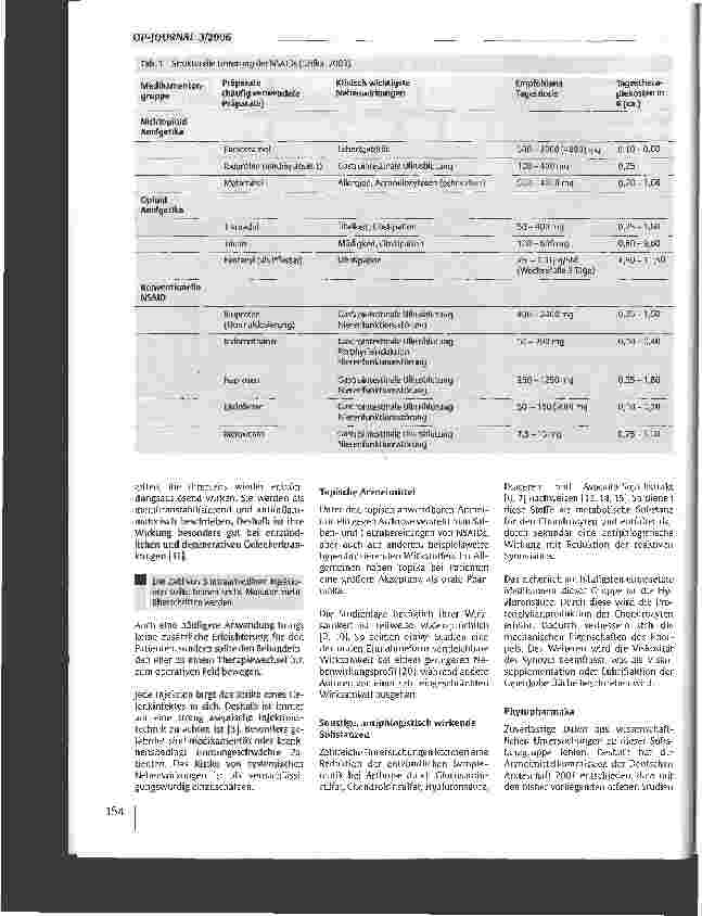 Vorschauseite 3: Medikamentöse Therapie der Arthrose