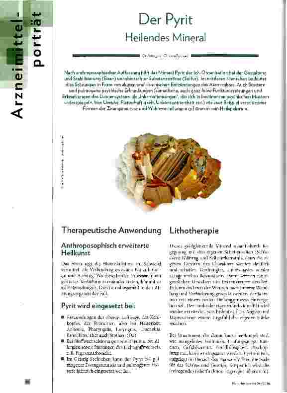 Vorschauseite 1: Der Pyrit