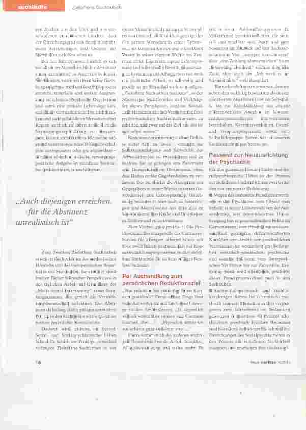 Vorschauseite 2: Im eigenen Rhythmus den Konsum reduzieren