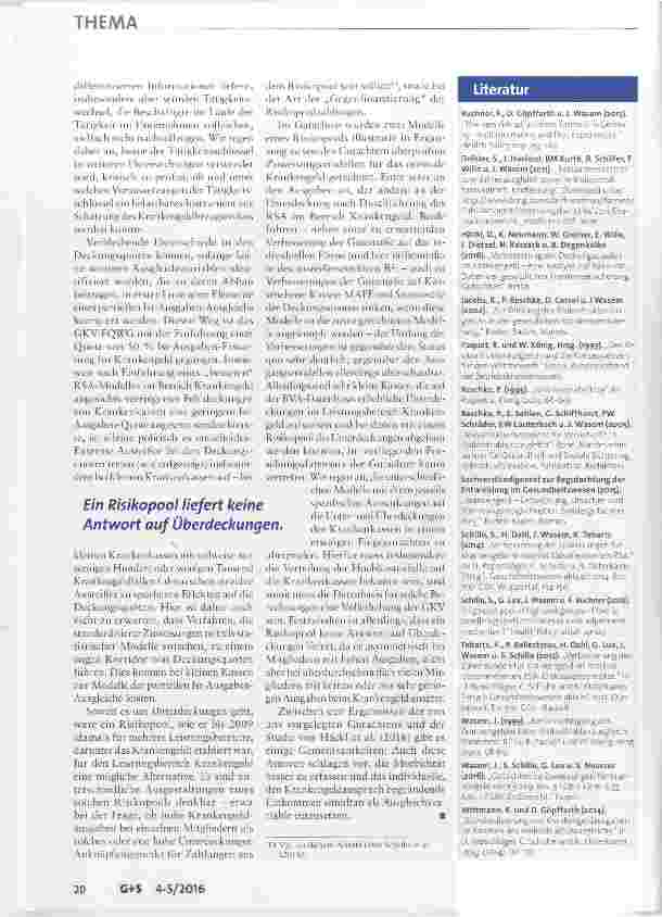 Vorschauseite 6: Berücksichtigung des Krankengelds im RSA