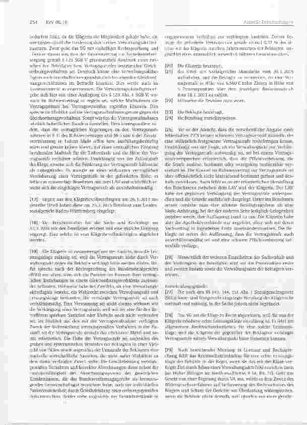 Vorschauseite 3: Krankenversieherung - Krankenkasse - Apothekerin - Verhängung einer Vertragsstrafe wegen Falschabrechnung durch Verwaltungsakt - Ausschluss einer echten Leistungsklage